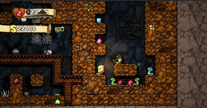 Spelunky Classic Computer Game Review